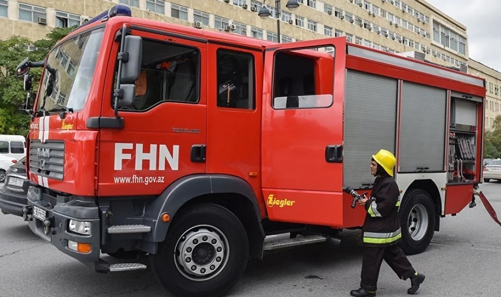 Müdafiə Sənayesi Nazirliyinin anbarında yanğın oldu